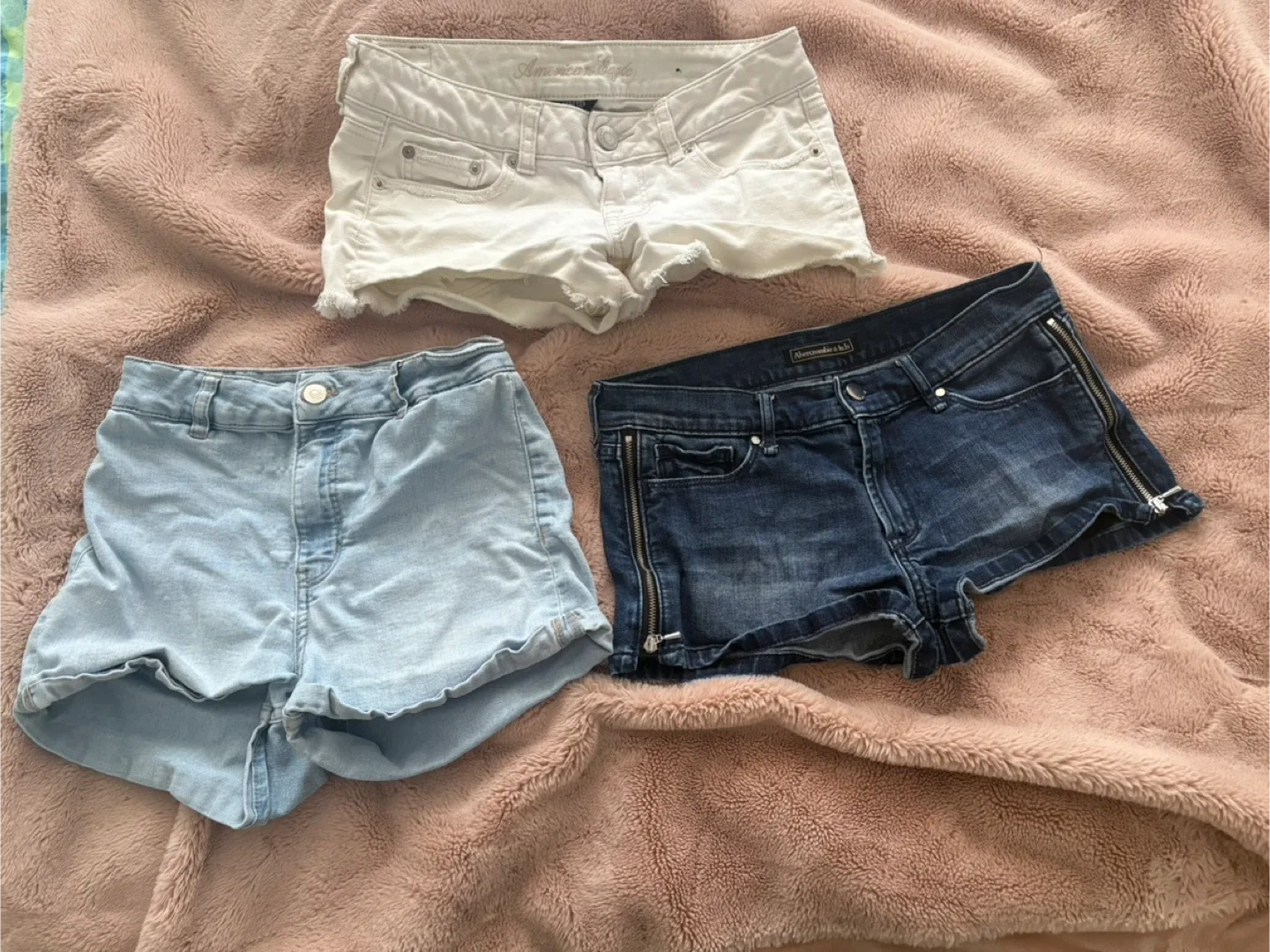 American Eagle, H&M and Abercrombie & Fitch shorts ($2 each) thumbnail