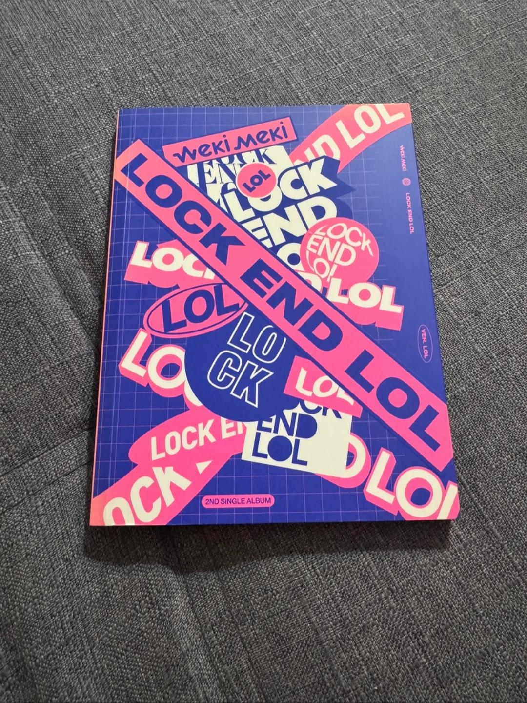 Weki meki Lock End LOL album thumbnail