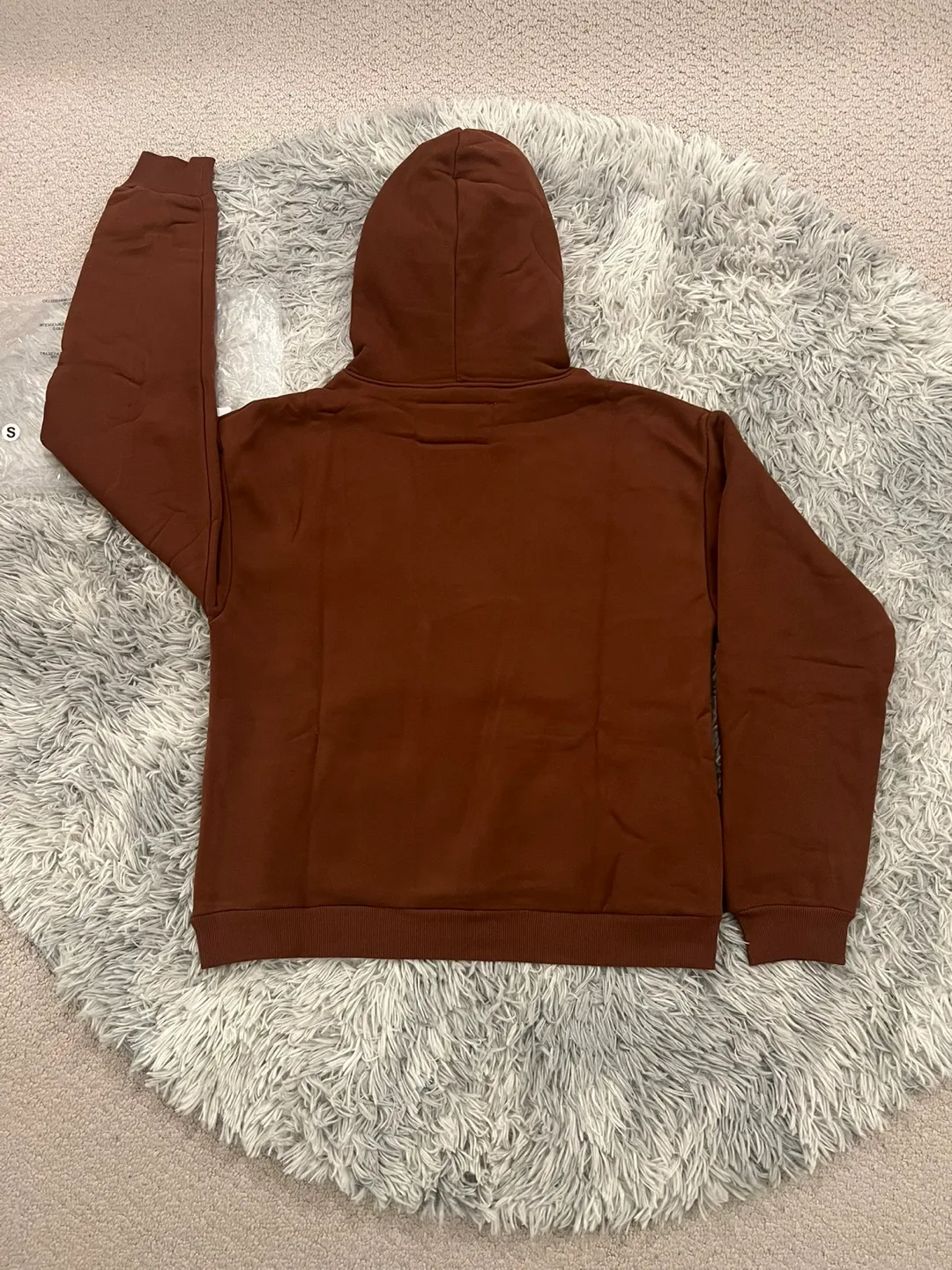 Brown/Black OG Web Rhinestone Sp5der Hoodie image indicator(2)