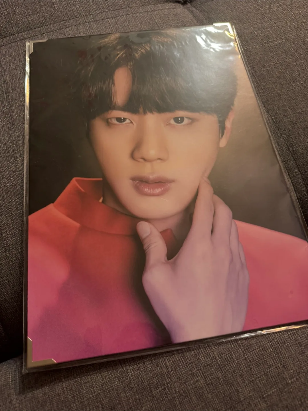 BTS jin official premium photo thumbnail