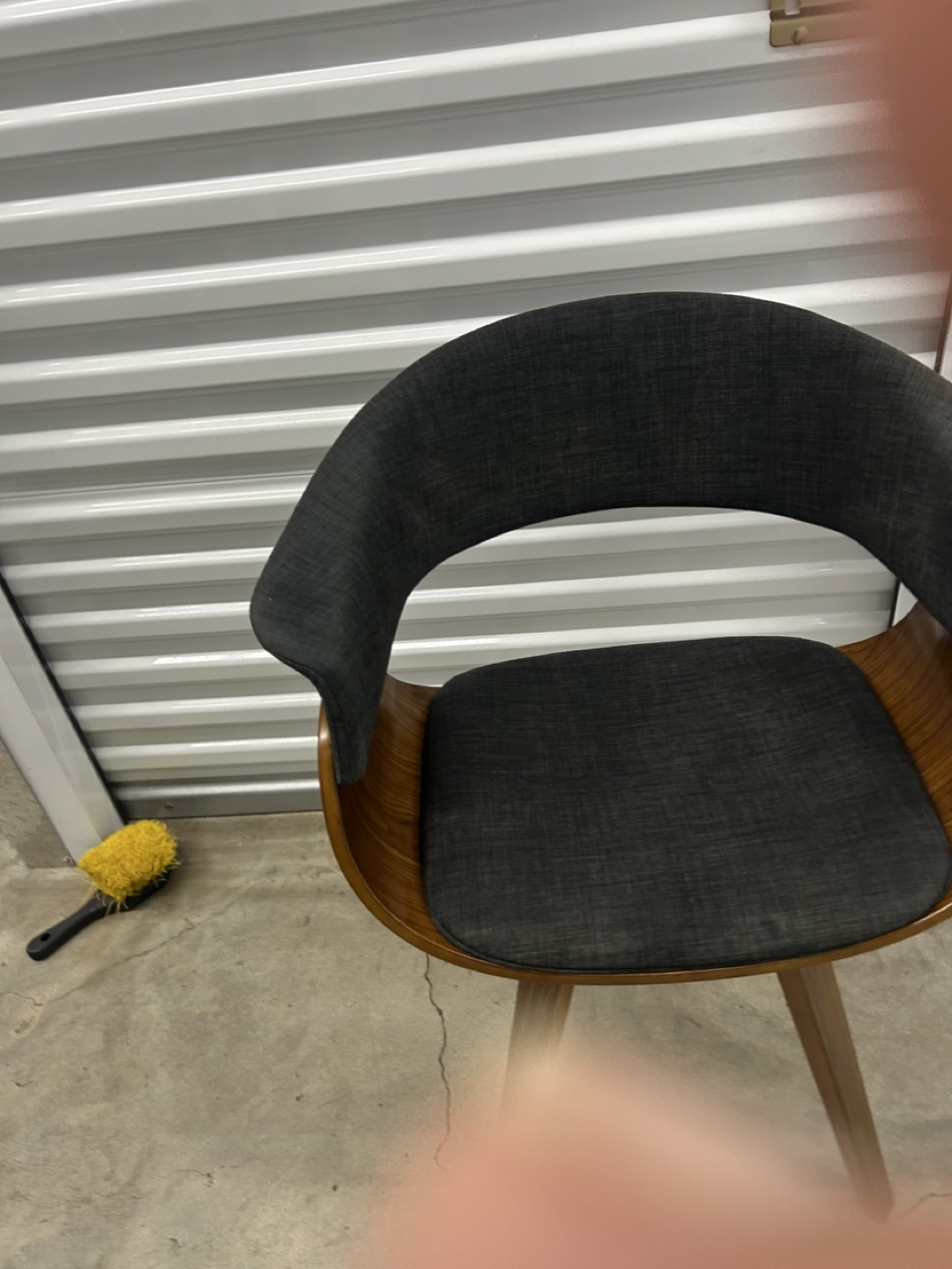 Mid-Century Modern Style Accent Chair - Gray - photo 3