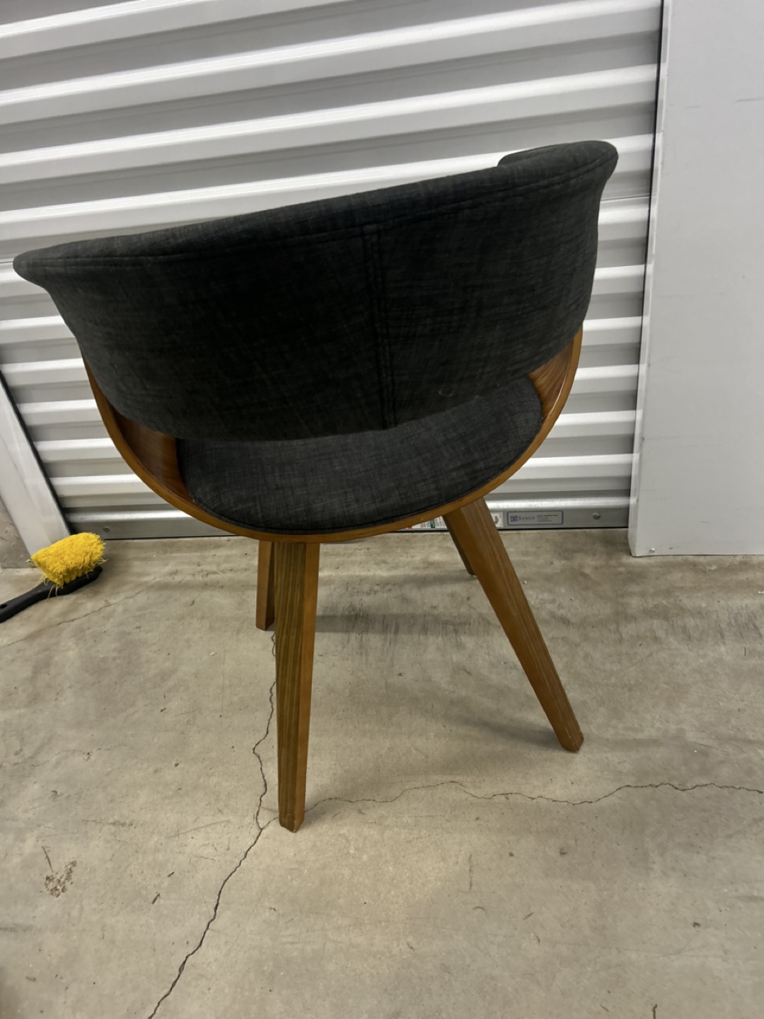 Mid-Century Modern Style Accent Chair - Gray - photo 5