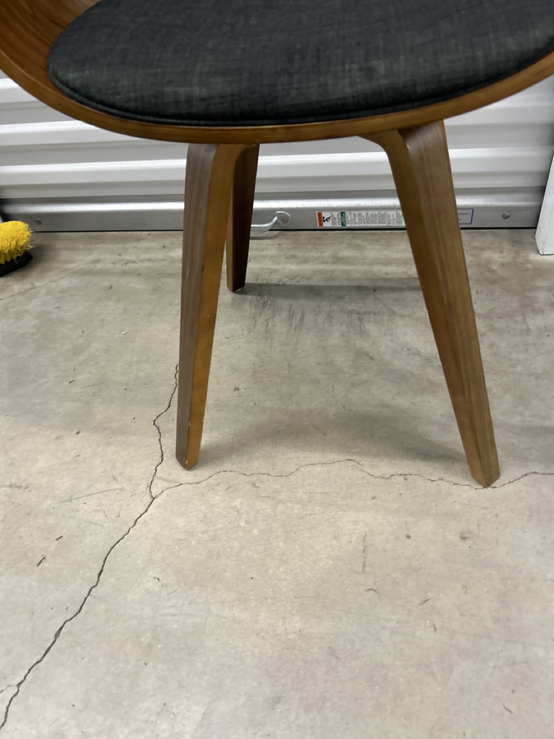 Mid-Century Modern Style Accent Chair - Gray - photo 4