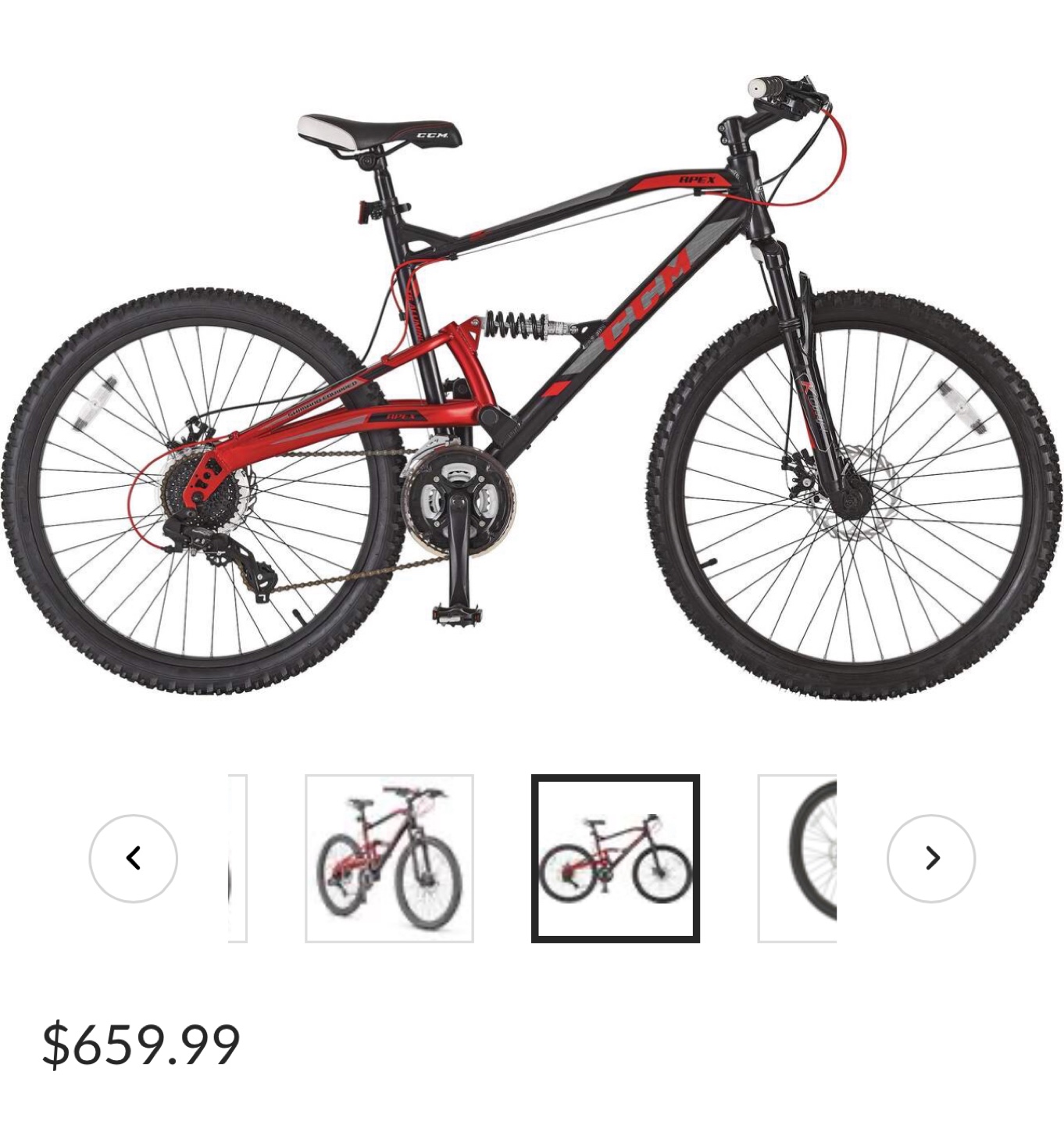 CCM Apex Dual Suspension Mountain Bike - photo 5