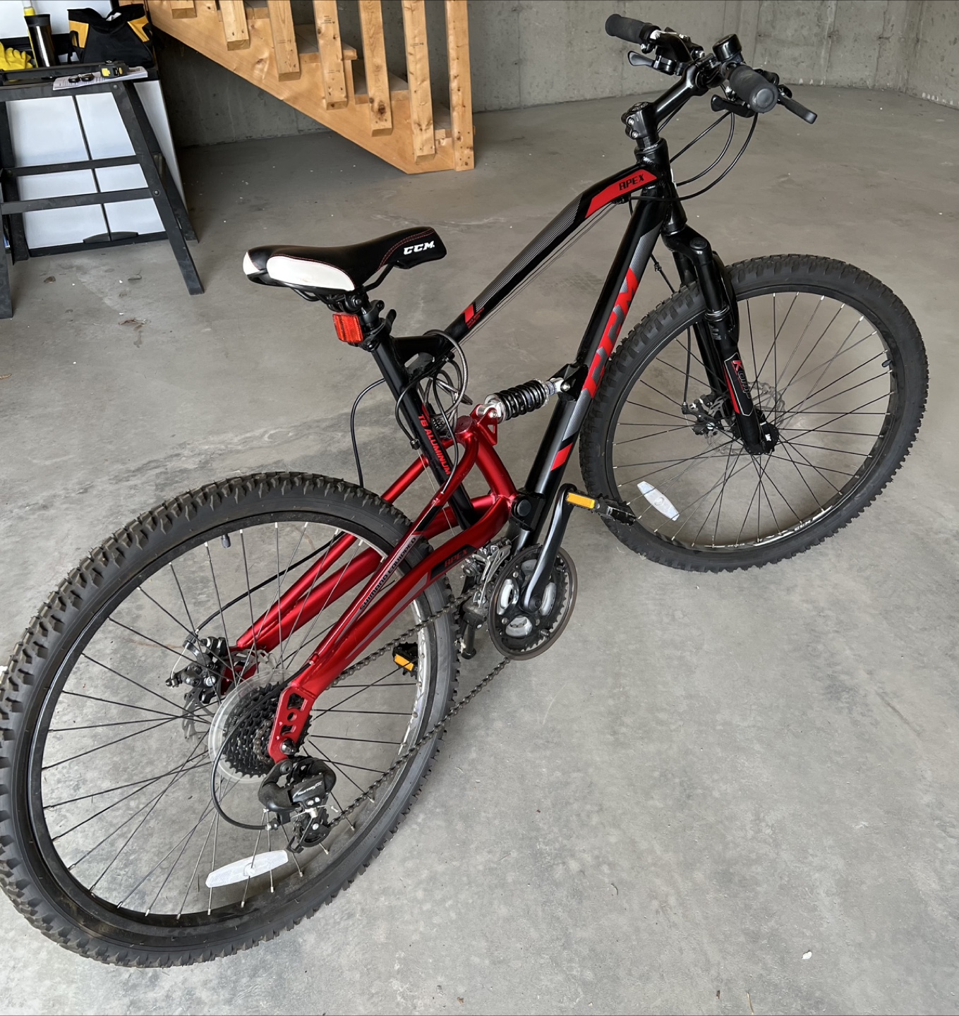 CCM Apex Dual Suspension Mountain Bike