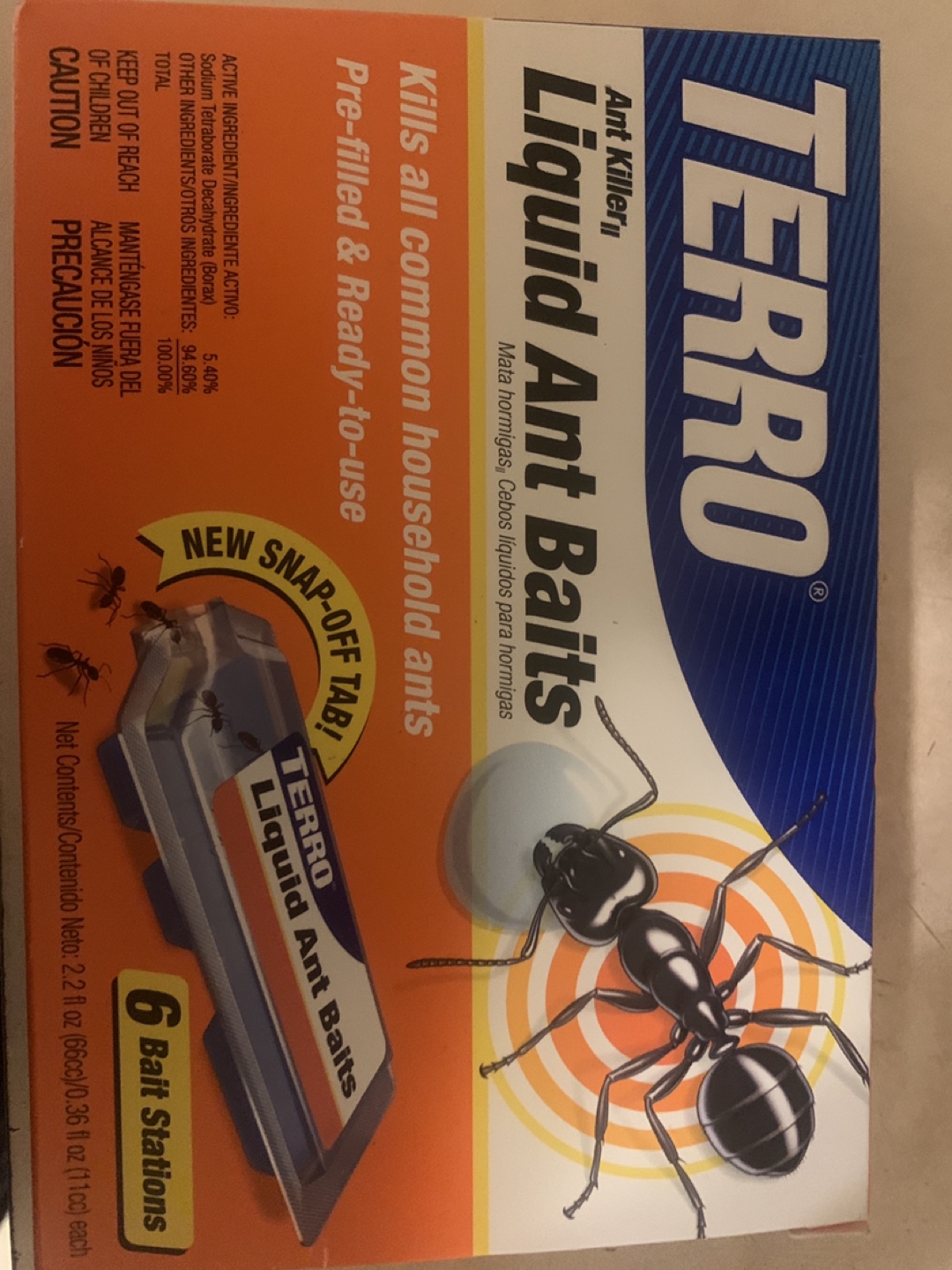 TERRO Liquid Ant Baits - 6 Bait Stations - photo 3