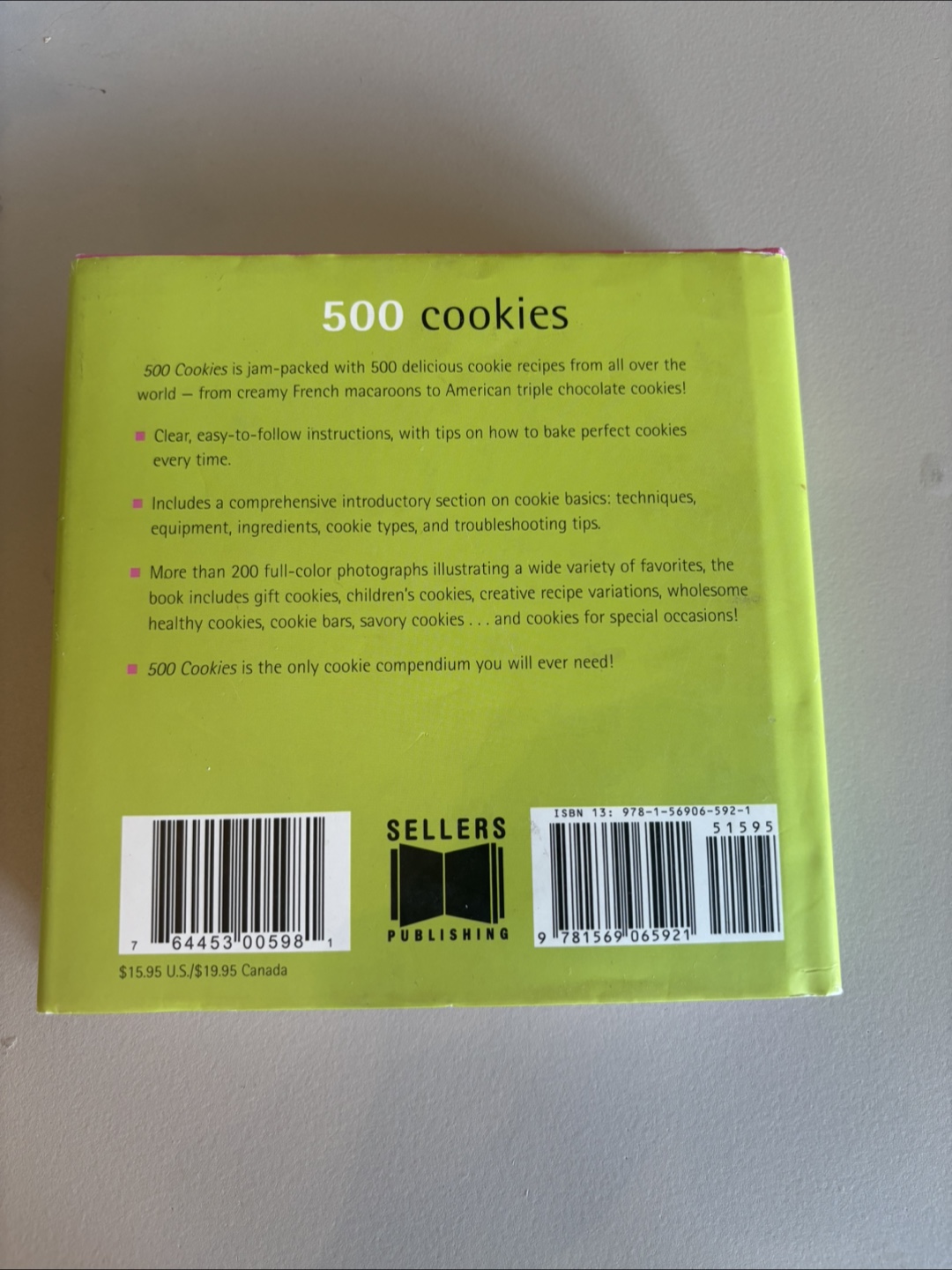 500 Cookies Recipe Book - photo 2