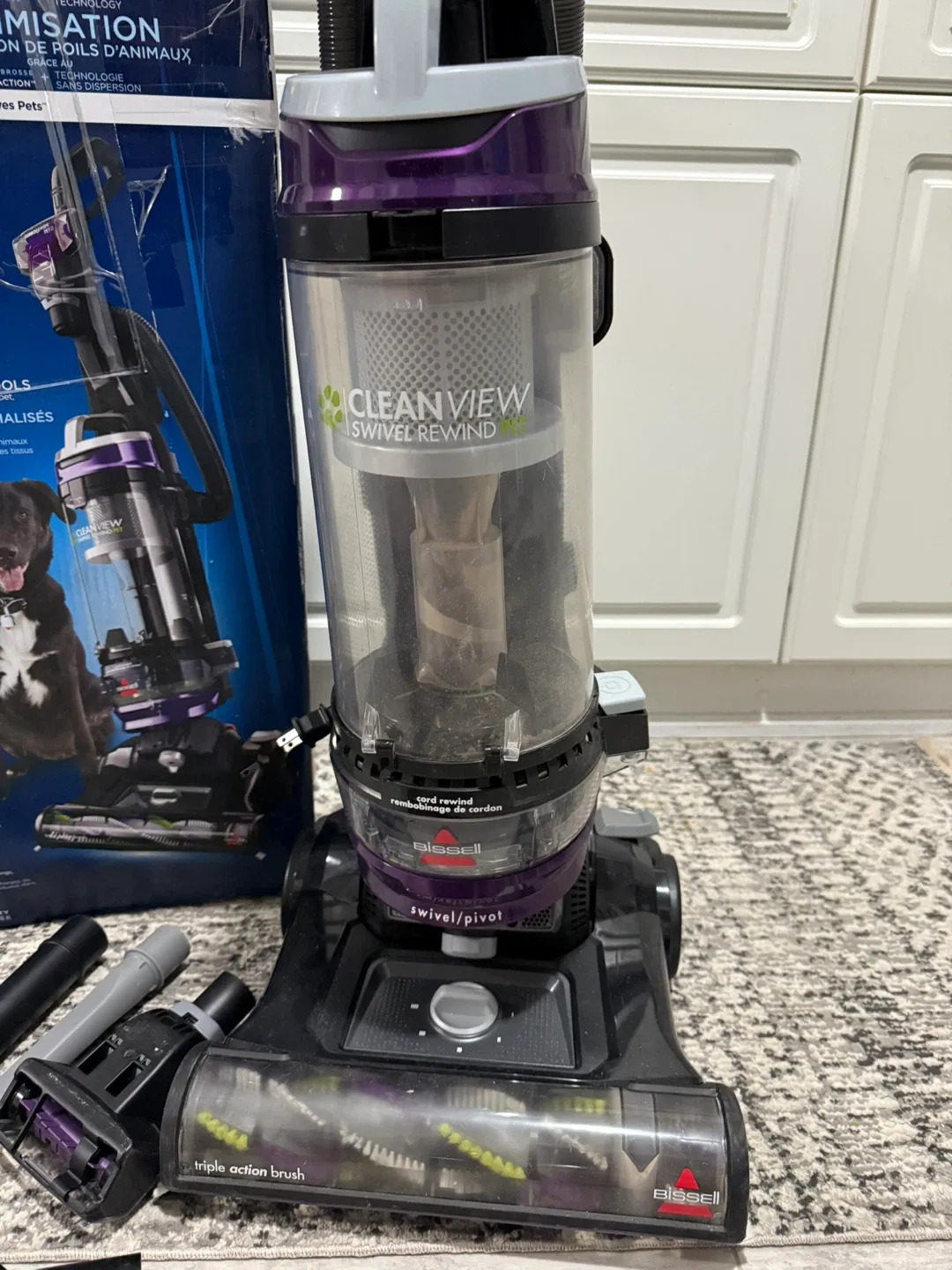 Bissell Upright Multi-Cyclonic Vacuum *Broken Part* image indicator(2)