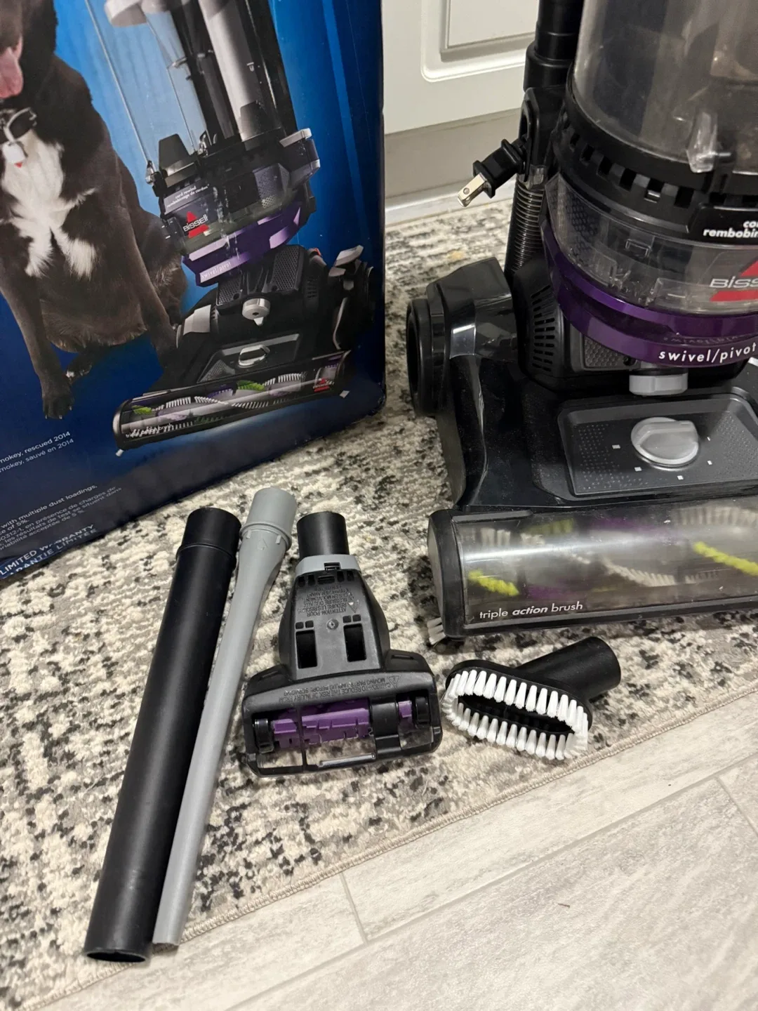 Bissell Upright Multi-Cyclonic Vacuum *Broken Part* image indicator(6)