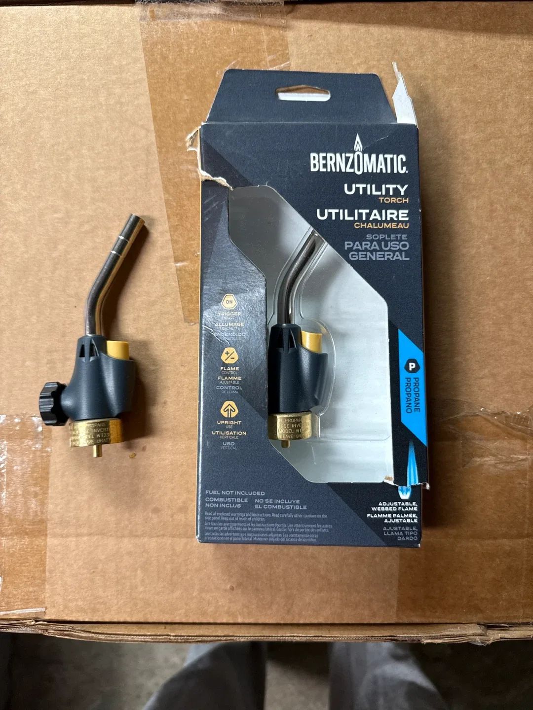 Bernzomatic Utility Torch with Box thumbnail