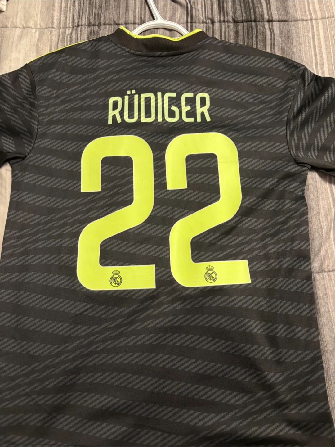 Adidas Real Madrid Rudiger Jersey - Size S image indicator(5)