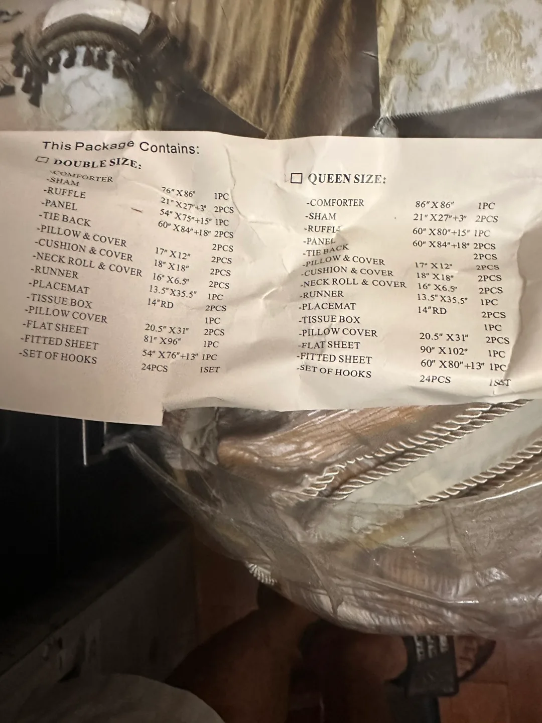 Dream Linens 23-Piece Comforter Set (Queen) image indicator(4)