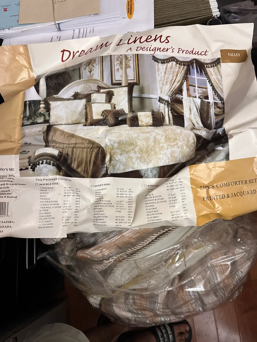 Dream Linens 23-Piece Comforter Set (Queen) image indicator(3)