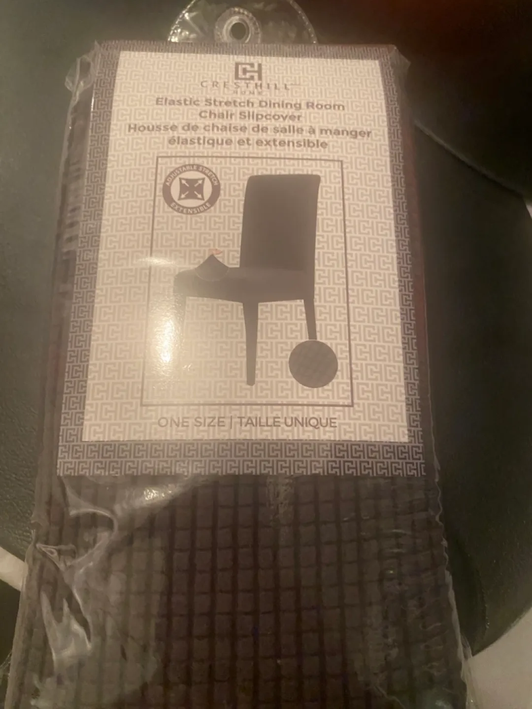 Cresthill Elastic Stretch Dining Room Chair Slipcover thumbnail