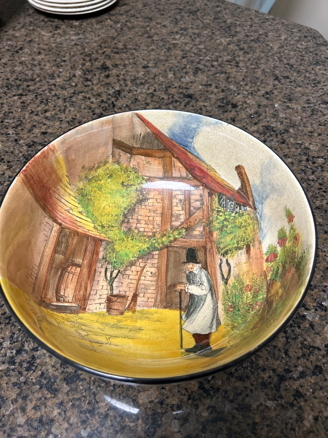 Vintage Royal Doulton “Gaffers” Decorative Bowl - photo 4