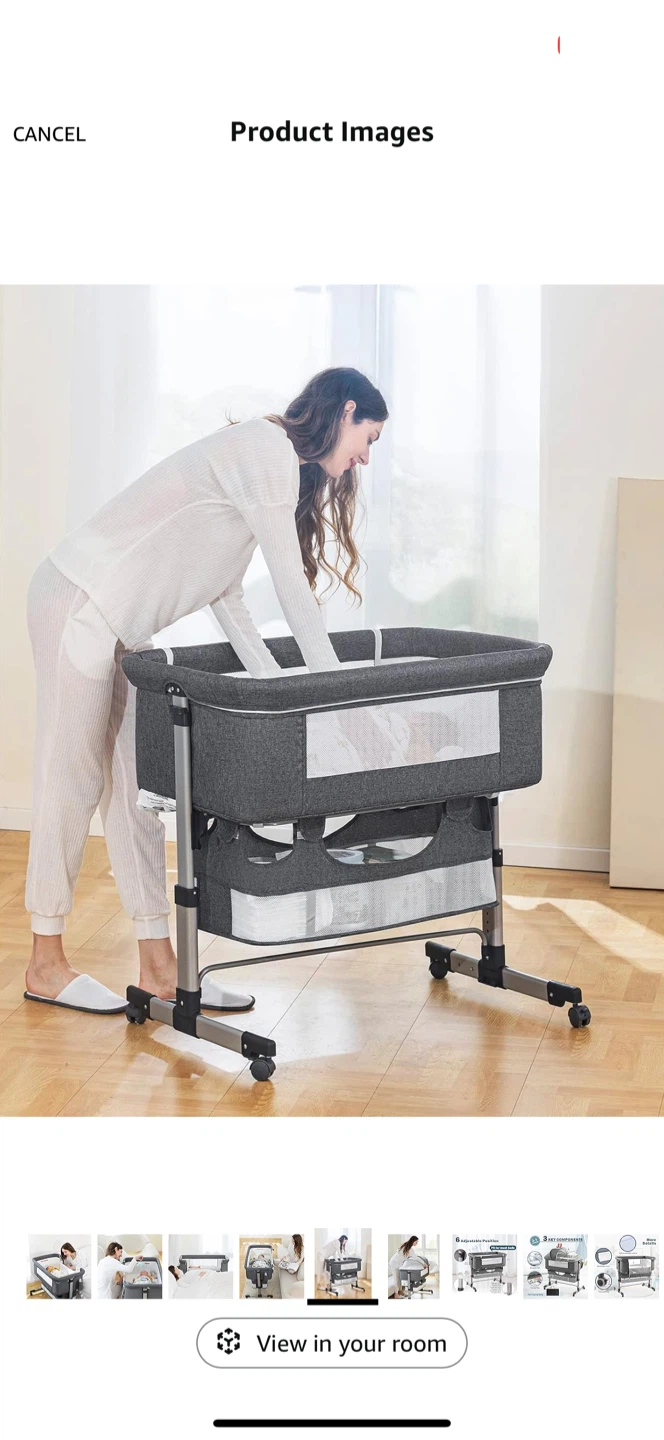 Adjustable Bedside Bassinet - bran New! - photo 2