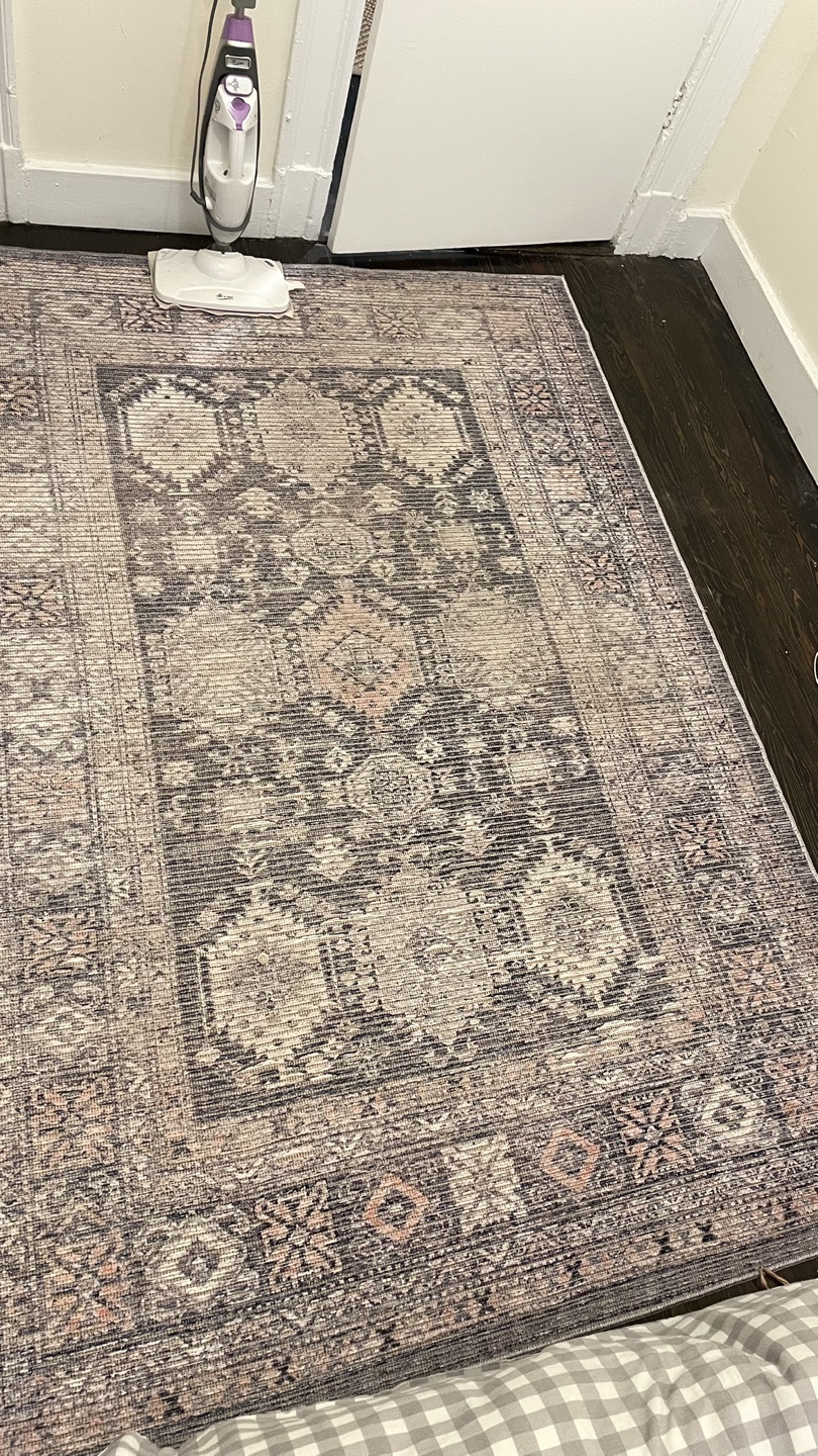 5’ x 8’ Area Rug - blue/grey/pink - photo 2