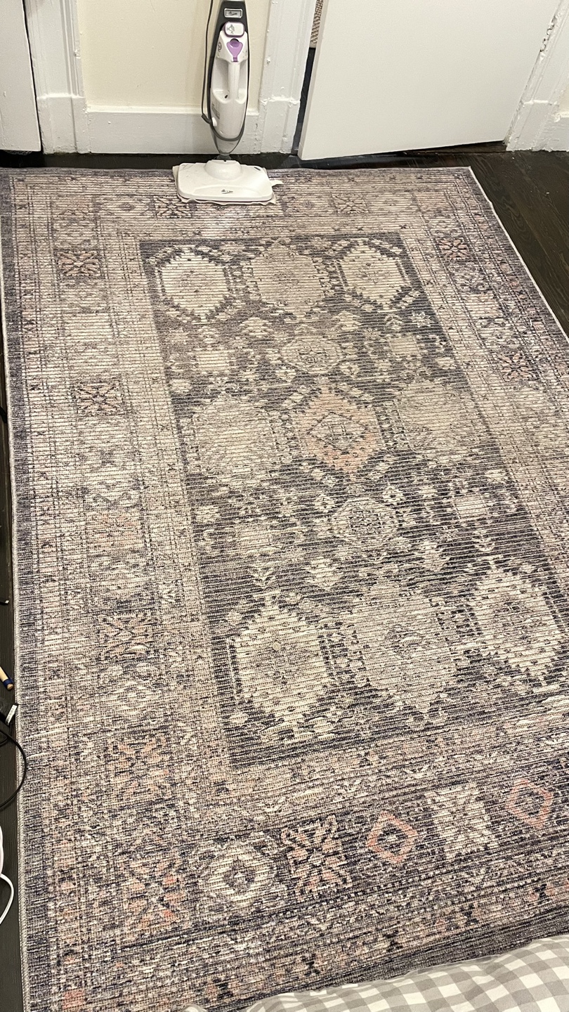 5’ x 8’ Area Rug - blue/grey/pink