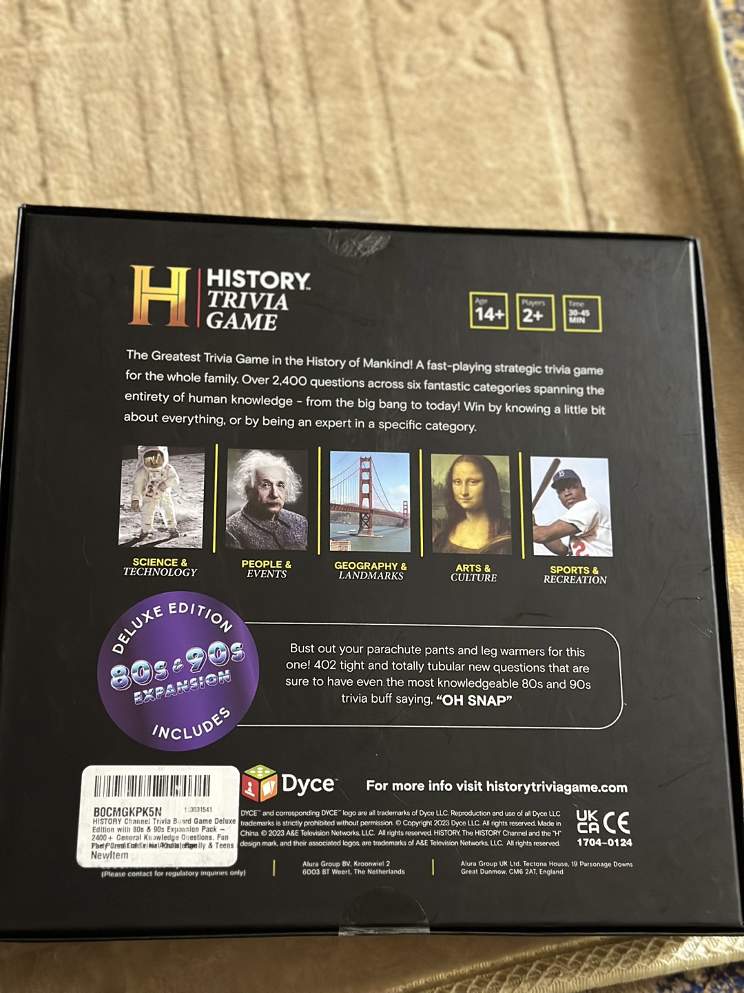 History Channel Trivia Board Game - photo 4