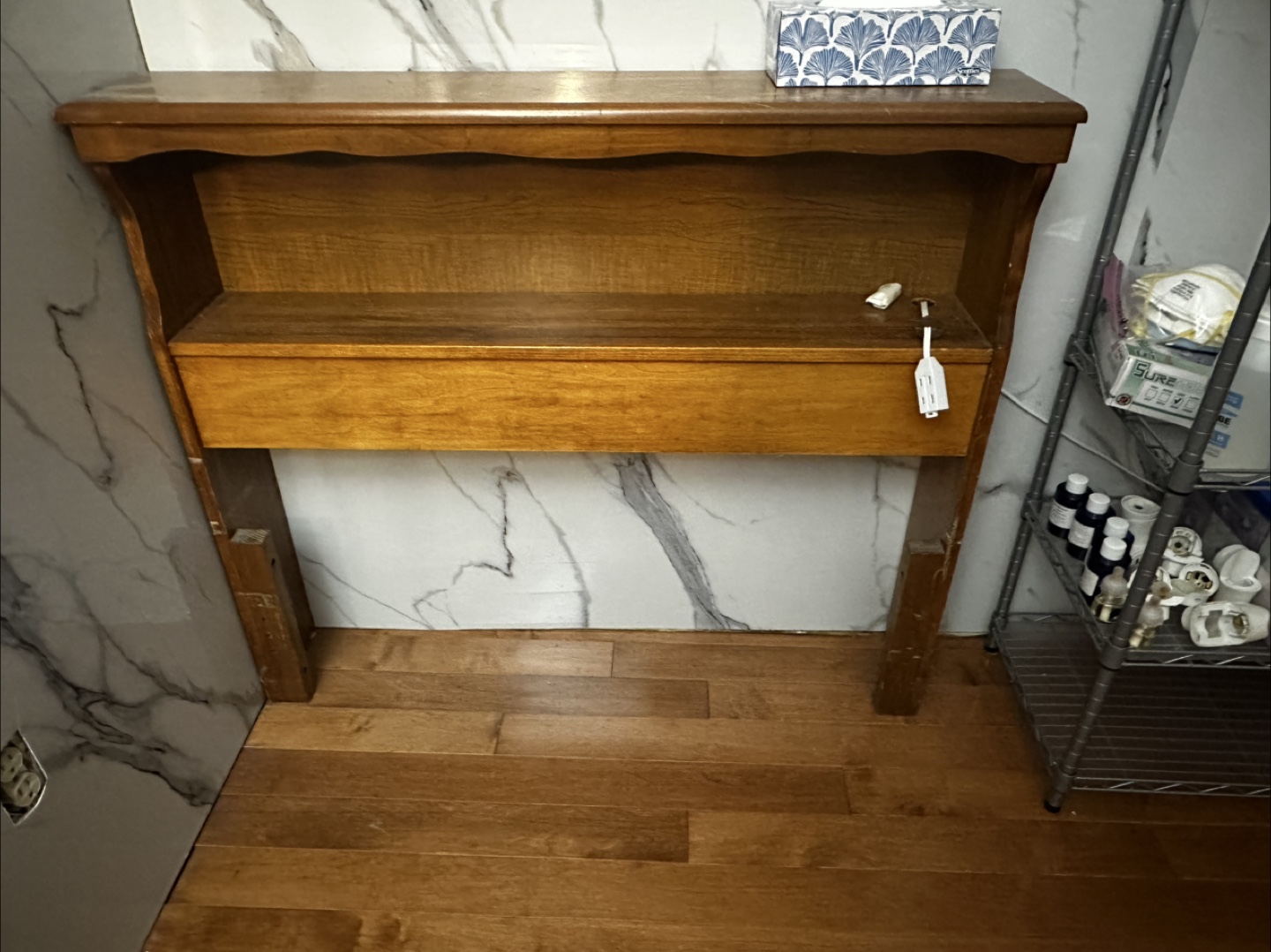 Single bed headboard