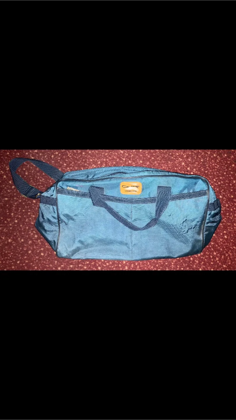 Free Blue Used Blue Carry on Duffle Bag ✈️ 👜💙 image indicator(2)