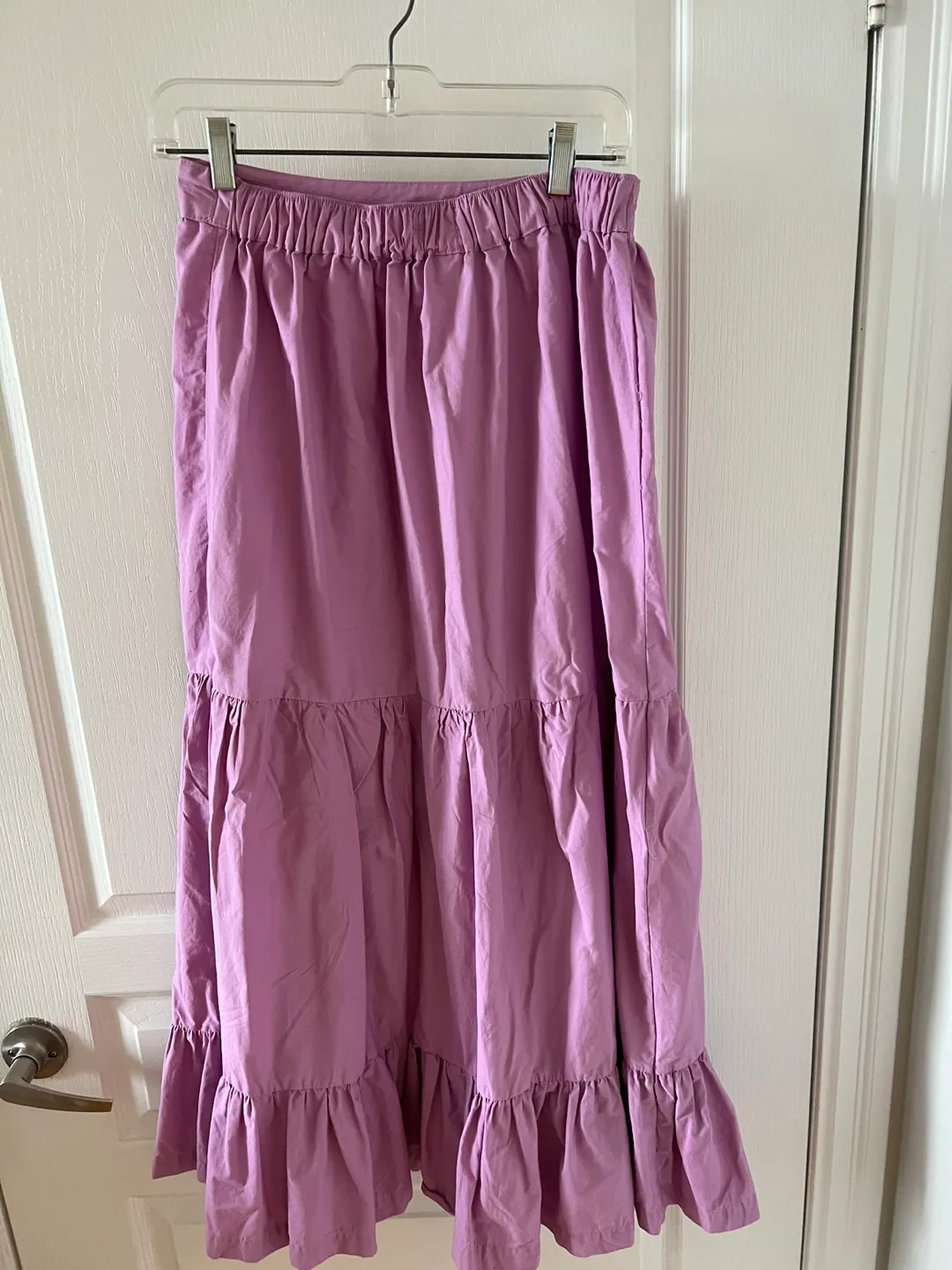 100% Cotton Lilac Matching Set - Top & Skirt image indicator(5)