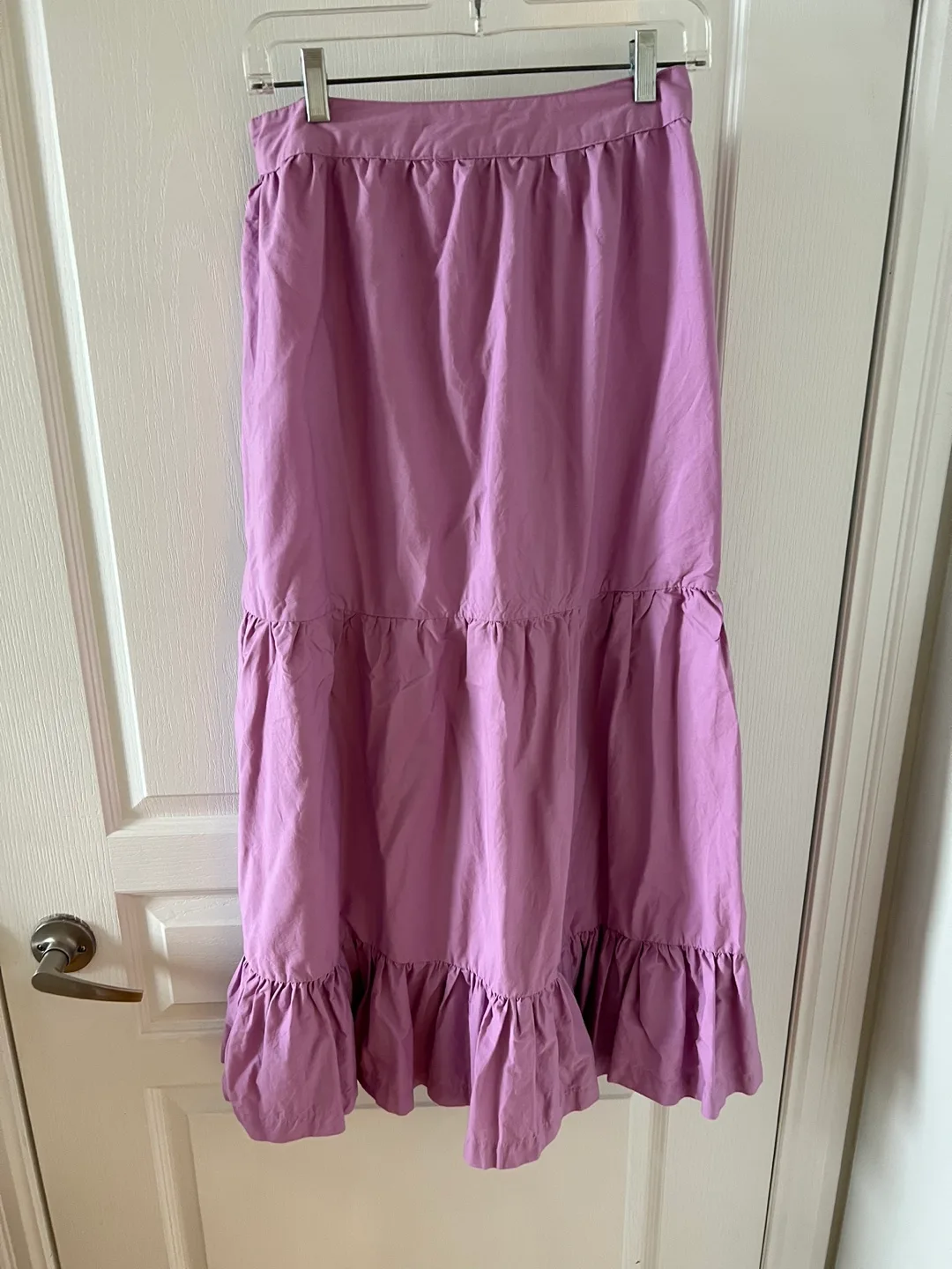 100% Cotton Lilac Matching Set - Top & Skirt image indicator(4)