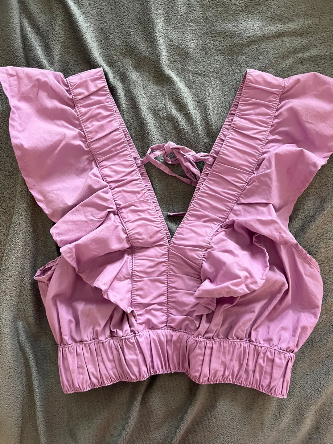 100% Cotton Lilac Matching Set - Top & Skirt image indicator(2)