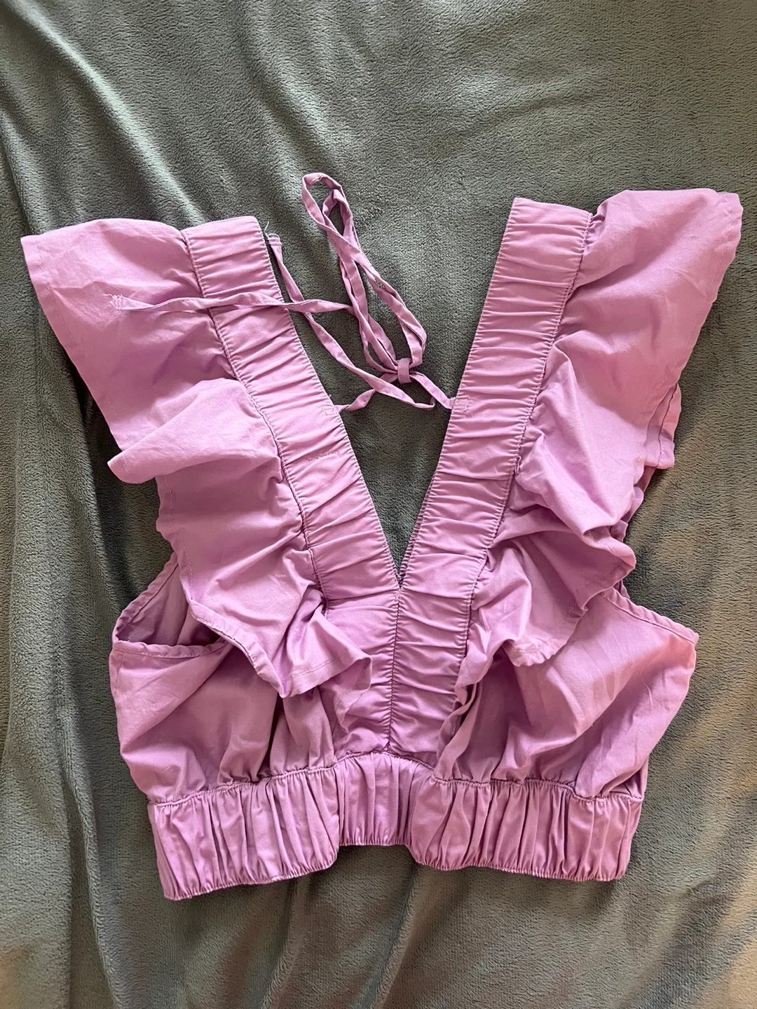 100% Cotton Lilac Matching Set - Top & Skirt image indicator(3)