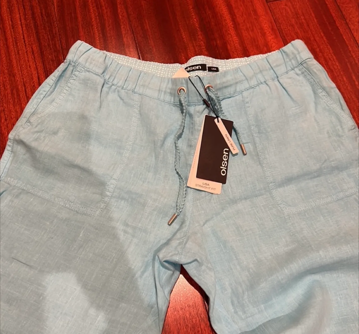 New Olsen Lisa Straight Fit Pants image indicator(2)