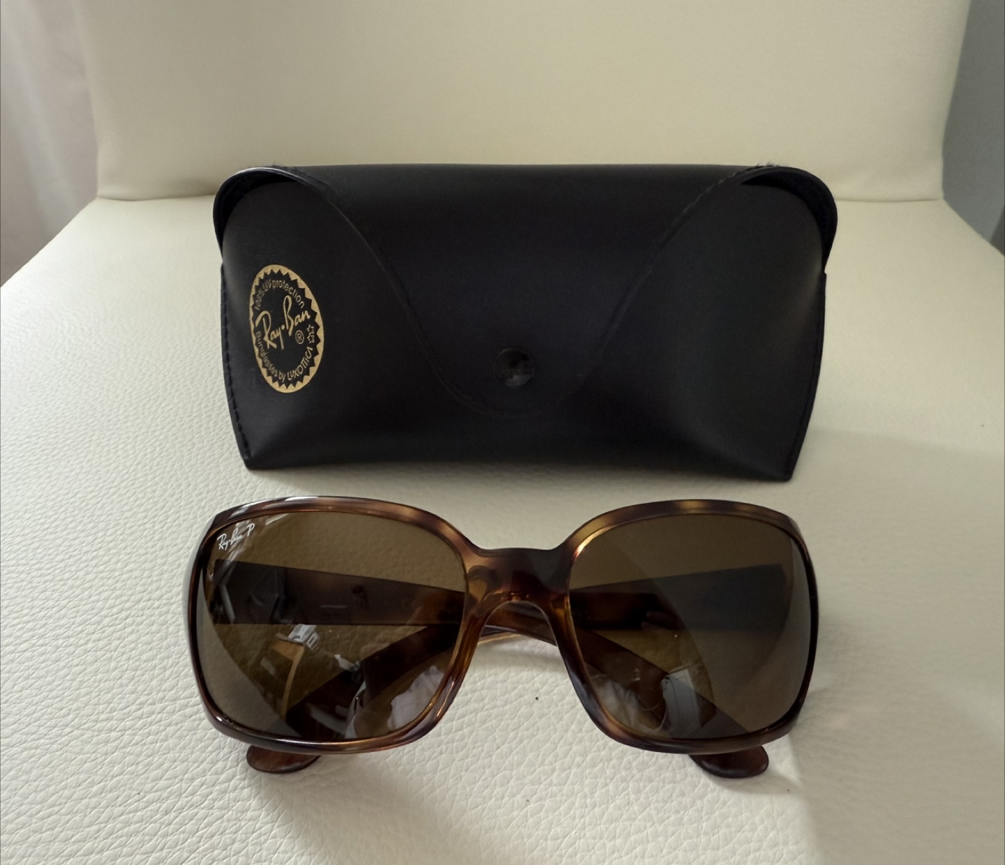 Ray-Ban RB4068 Sunglasses - Havana frame