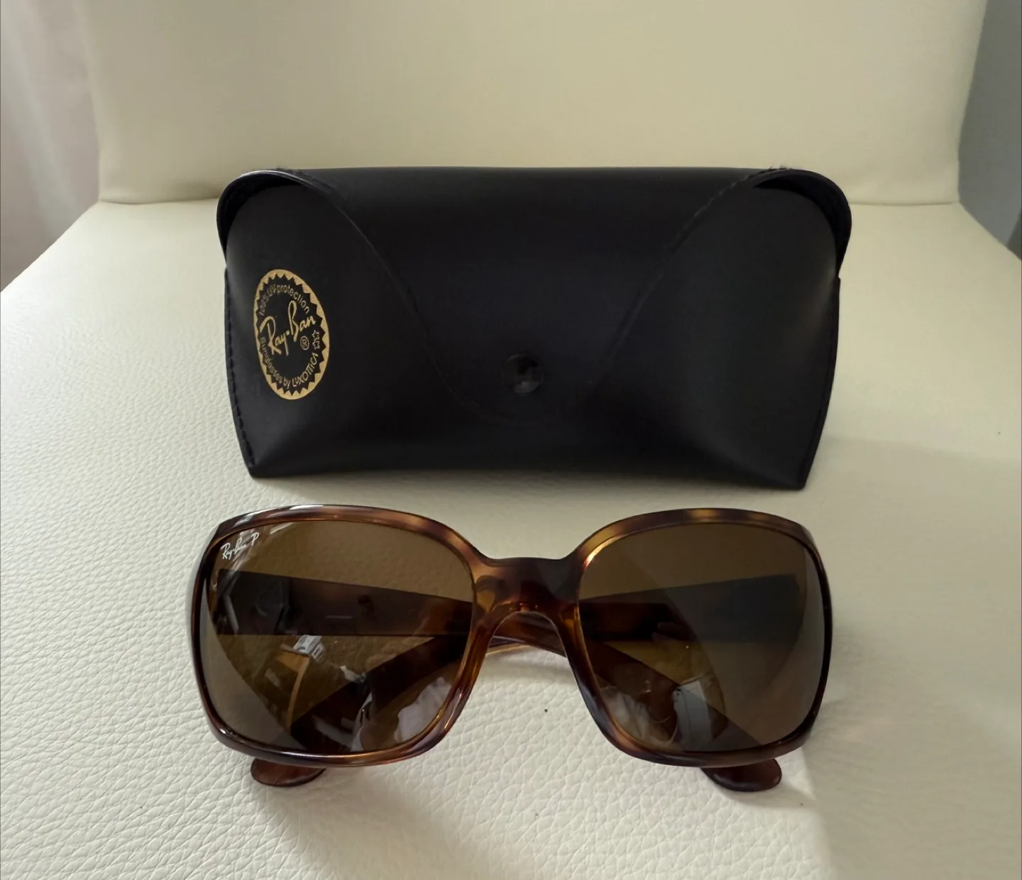 Ray-Ban RB4068 Sunglasses - Havana frame thumbnail