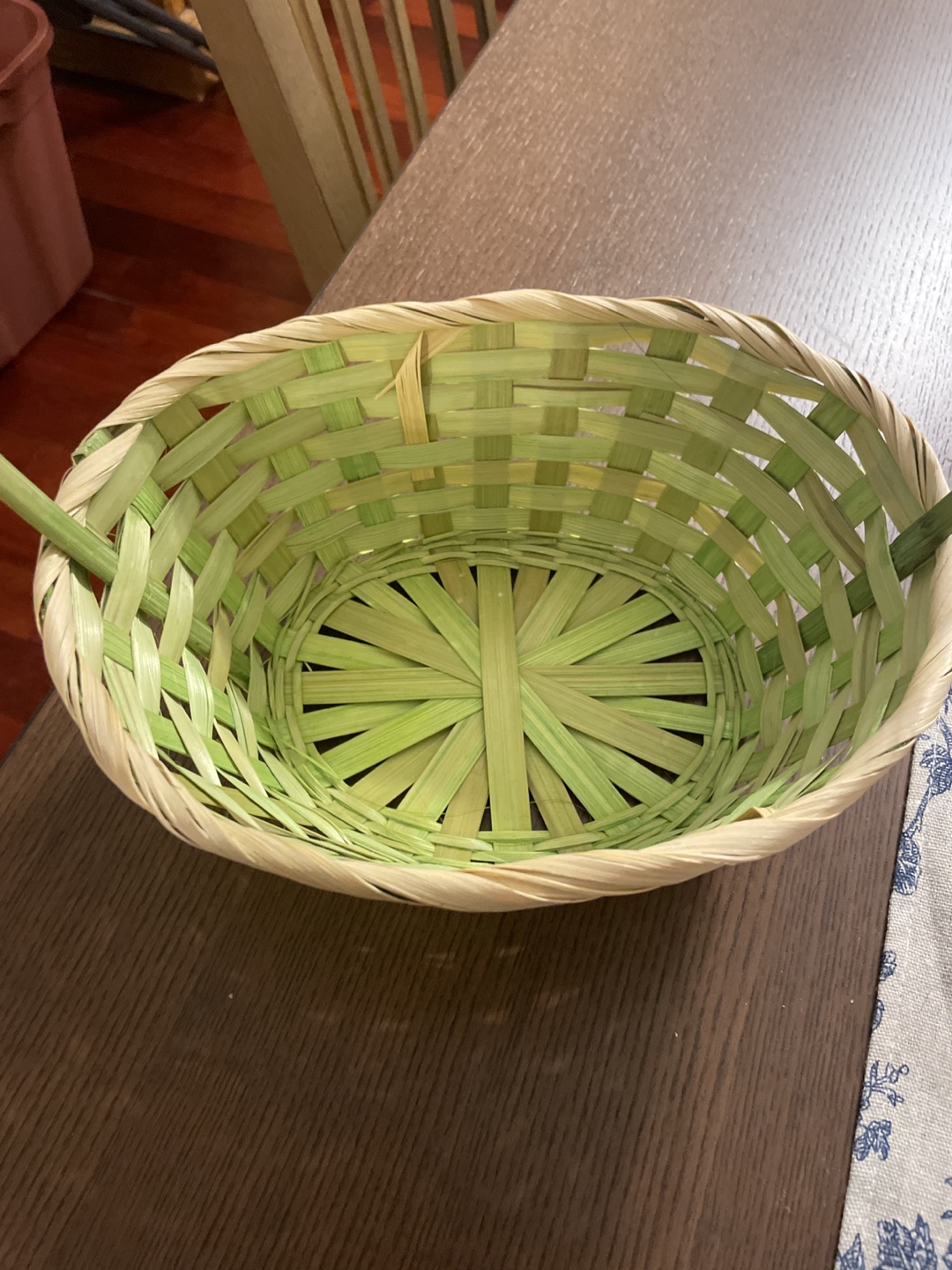Woven Wicker Basket