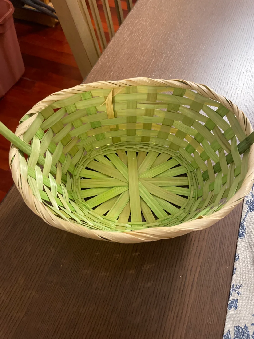 Woven Wicker Basket thumbnail