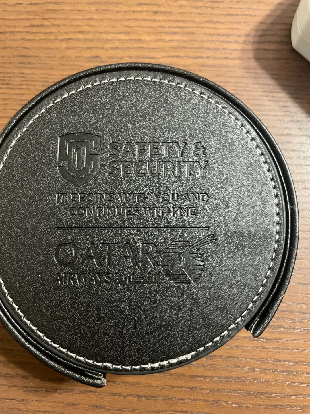Qatar Airways Coaster Set - Black thumbnail