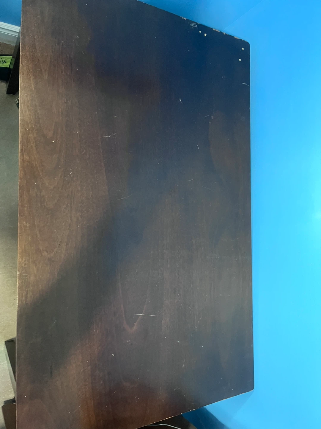 Dining Table with 4 Black Chairs and 3 table lamps - photo 5