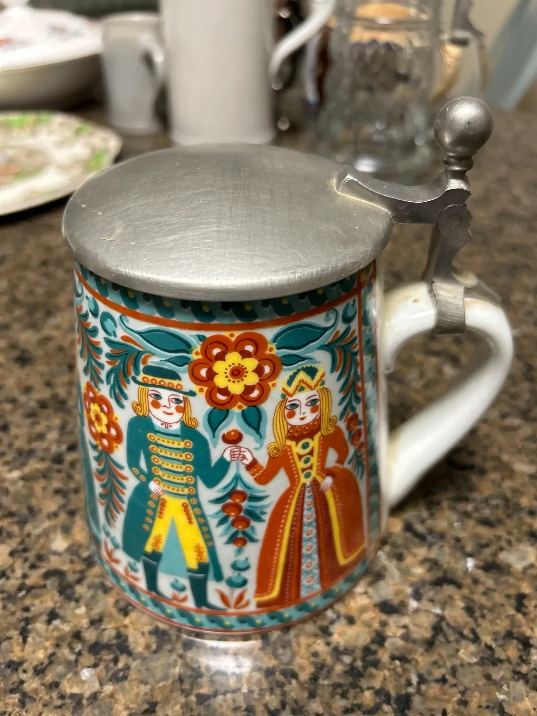 Vintage German Beer Stein thumbnail