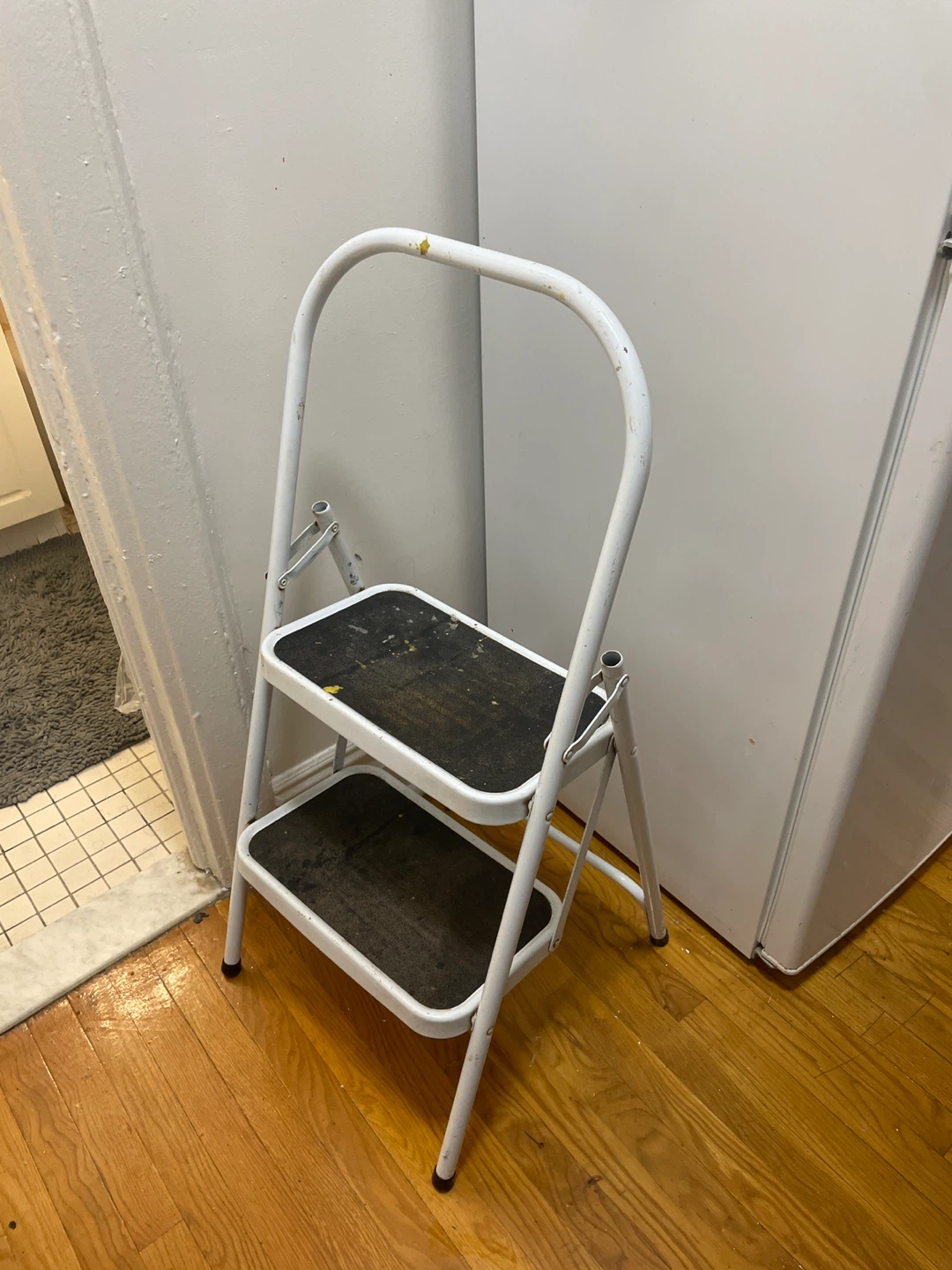 2-Step Ladder - White - photo 2