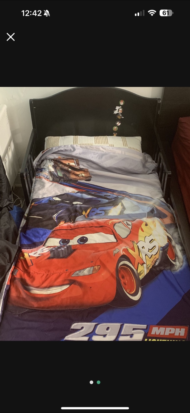 Delta Children Toddler Bed - Black - photo 3