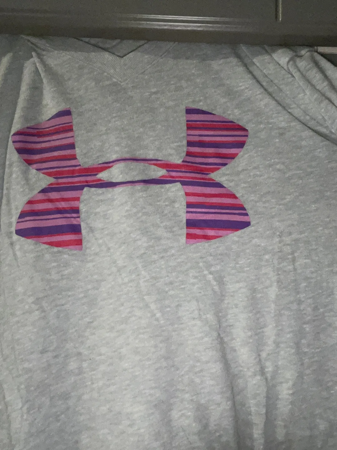 Under Armour HeatGear Grey T-Shirt - Size Small image indicator(2)