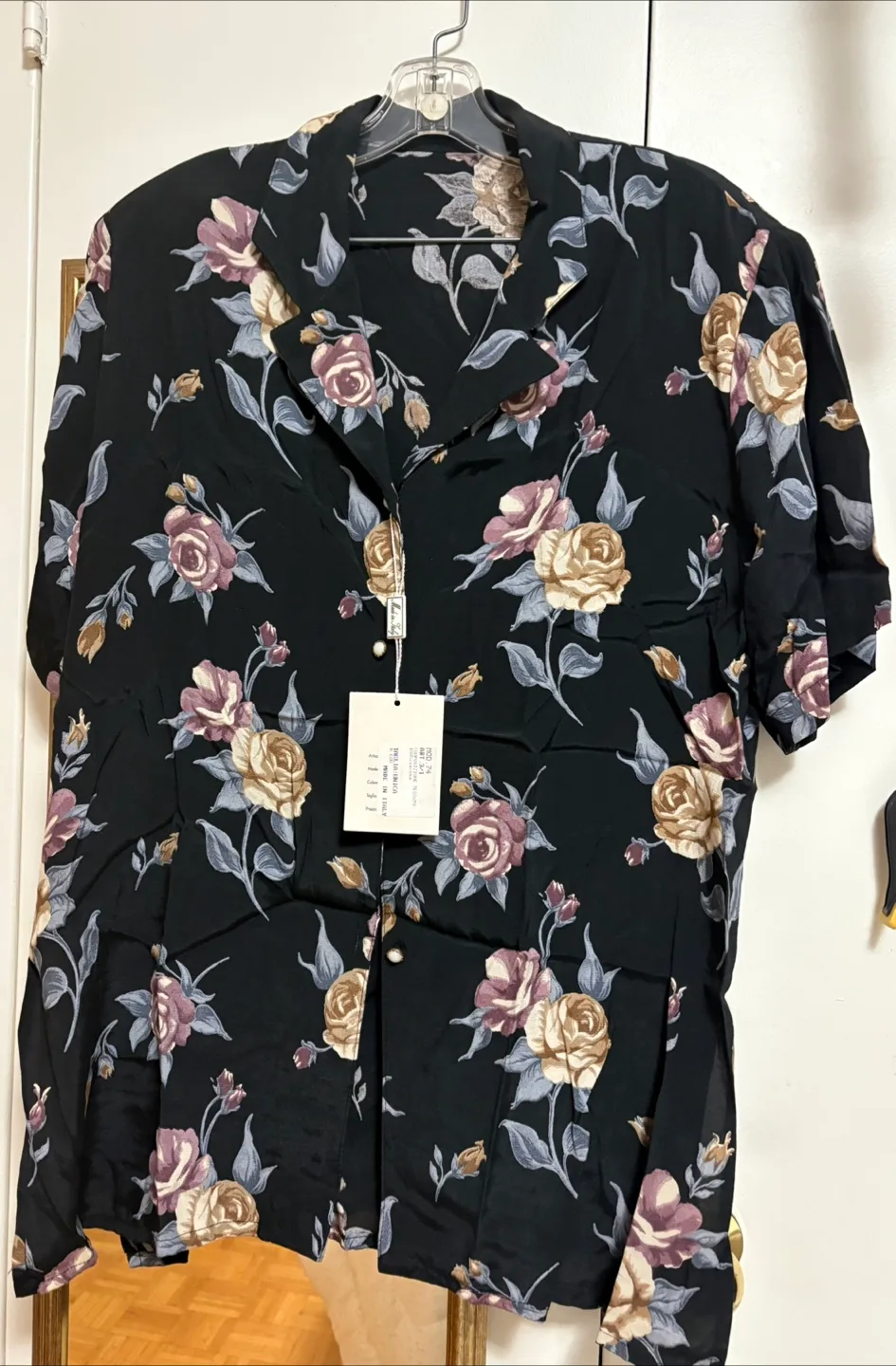 Carbonemoda Floral Shirt