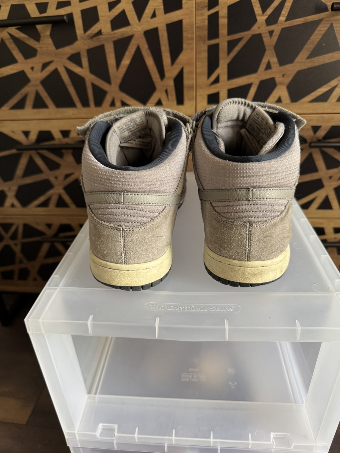 Nike SB Dunk Mid Grey Size 12 - photo 4