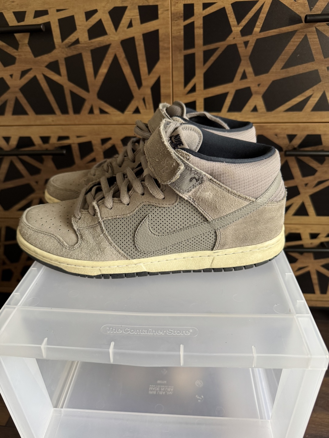 Nike SB Dunk Mid Grey Size 12 - photo 3