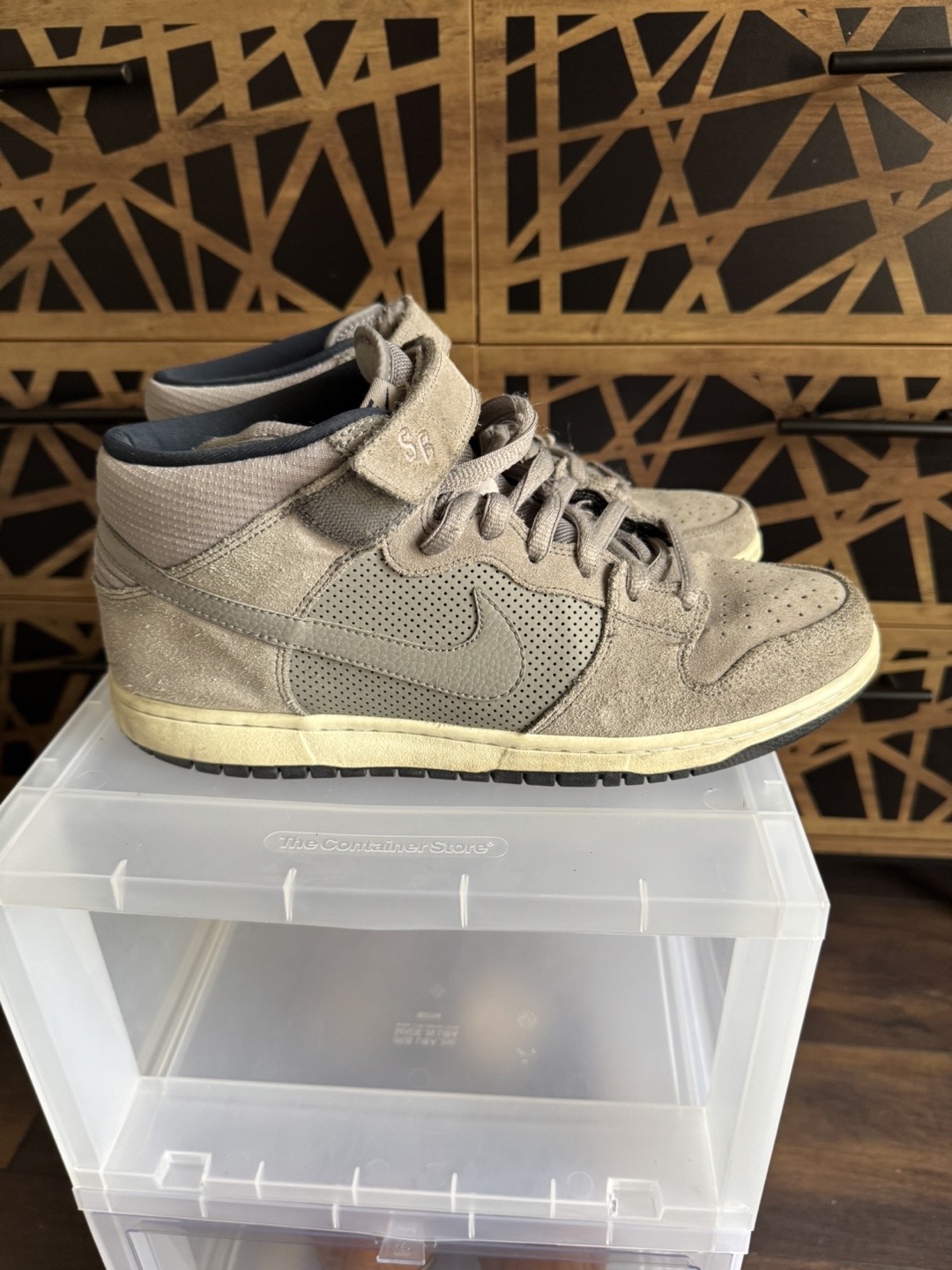 Nike SB Dunk Mid Grey Size 12