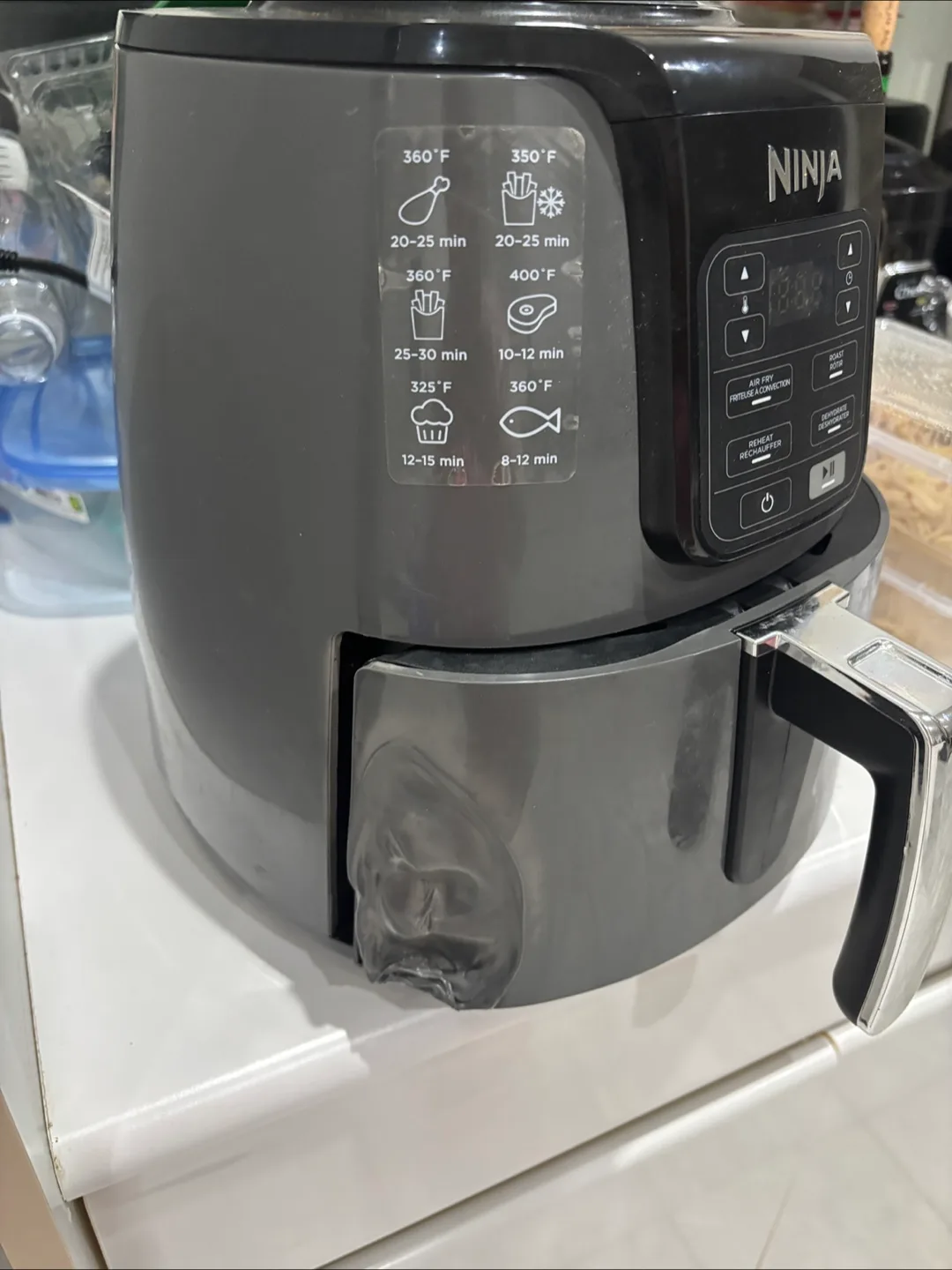 Ninja Air Fryer image indicator(2)