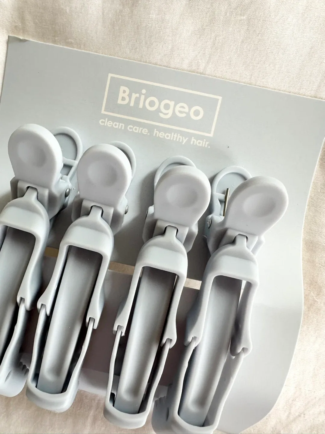 New Briogeo grip + clip sectioning hair clips image indicator(4)