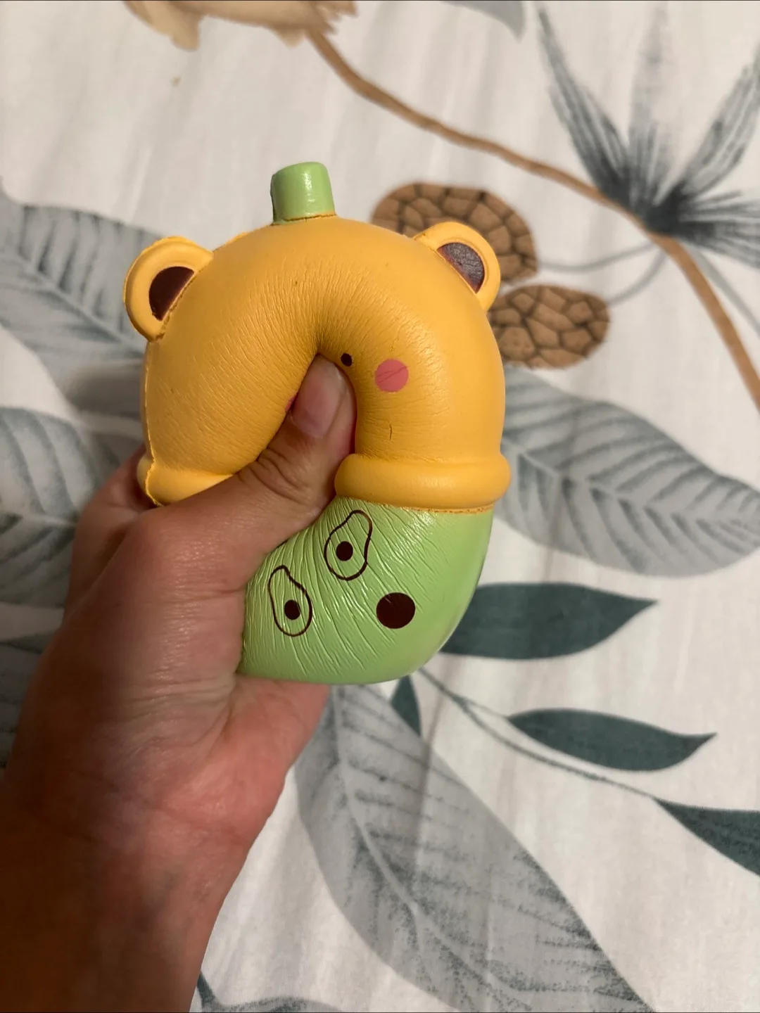 Miniso Avocado Bear Squishy Toy image indicator(4)