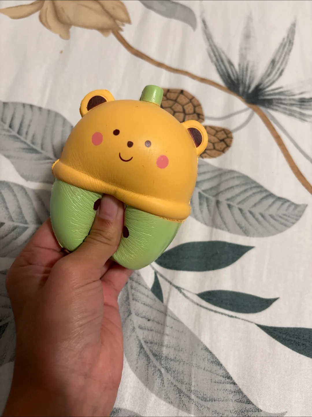 Miniso Avocado Bear Squishy Toy image indicator(5)