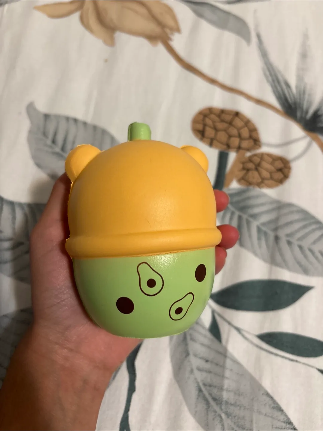 Miniso Avocado Bear Squishy Toy image indicator(2)