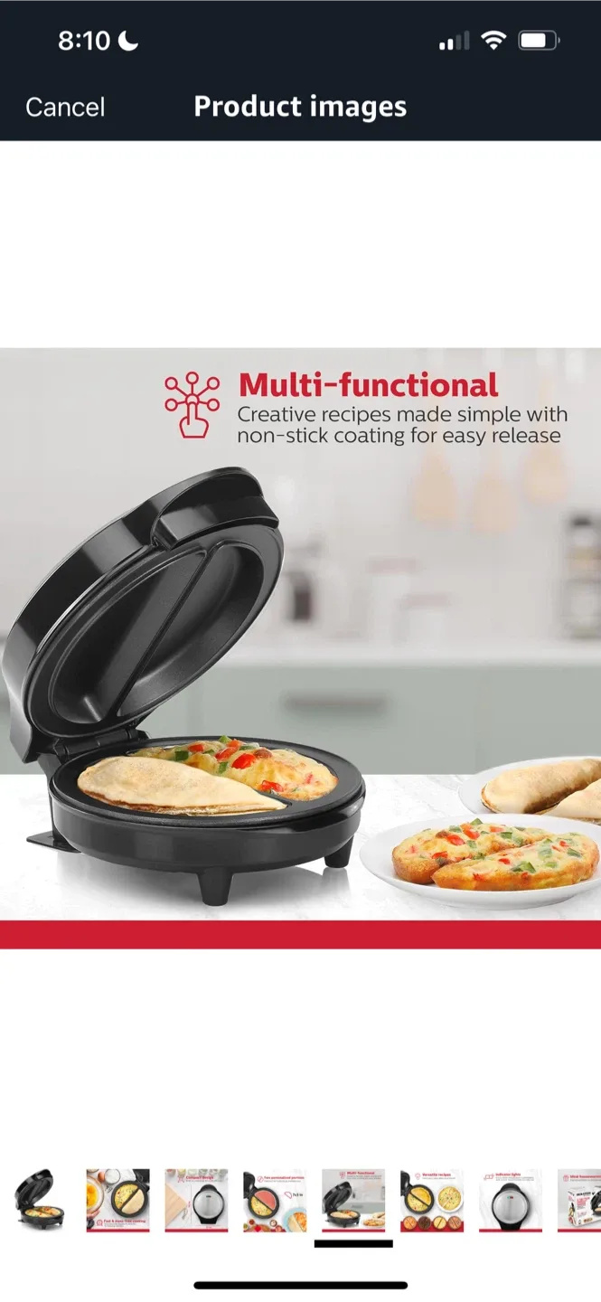 Holstein Housewares Omelette Maker image indicator(5)